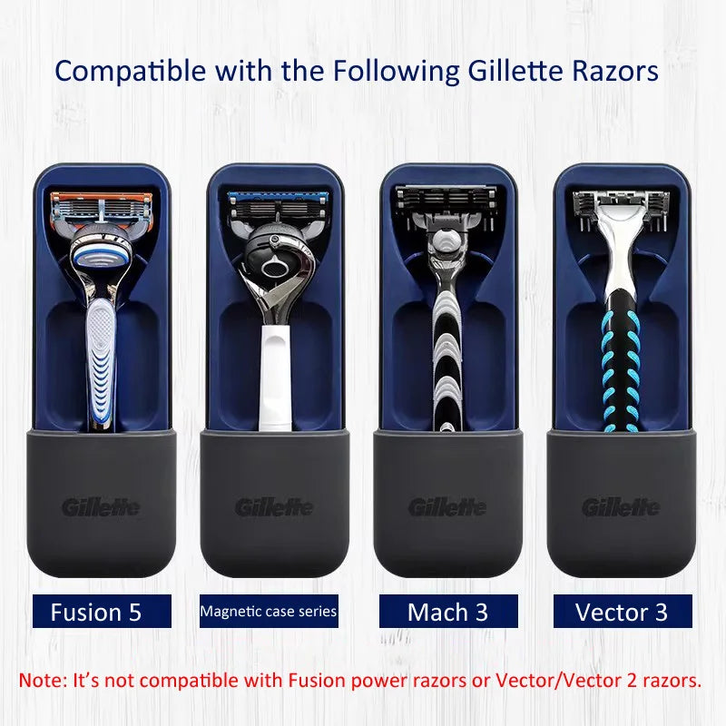 Magnetic Travel Shaver Case for Gillette Fusion Series