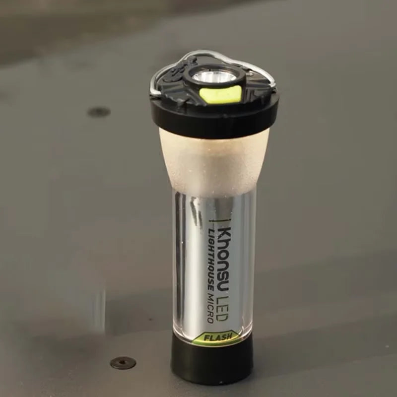 3000mAh LED Camping Light Long Battery Tent Hiking Lantern Flashlight