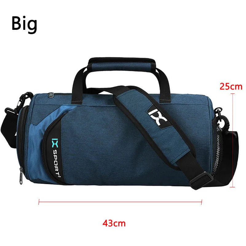 Gym Bag Wet Dry Separation Sports Travel Yoga Bag Shoe Compartment Shoulder Duffel