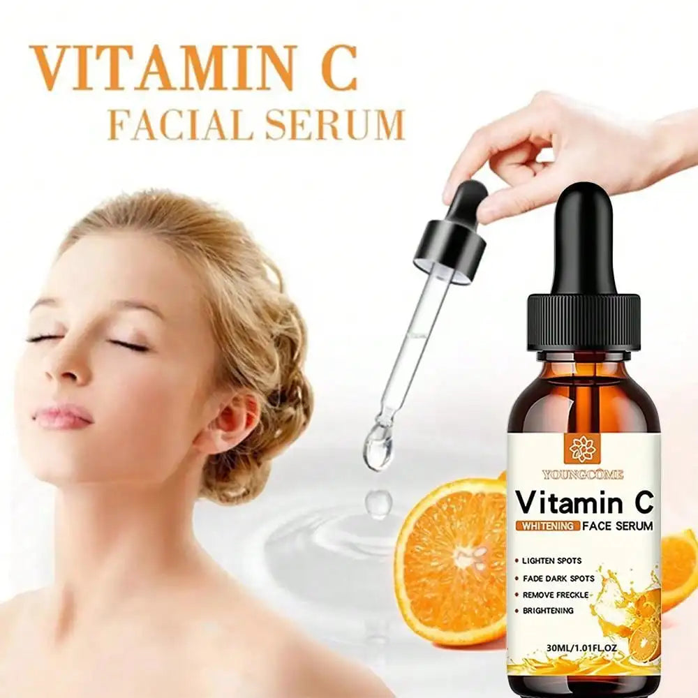 Vitamin C Serum – Brightening & Dark Spot Correcting Facial Essence with Hyaluronic Acid