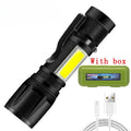 Ultra Bright LED Flashlight 2000LM Rechargeable