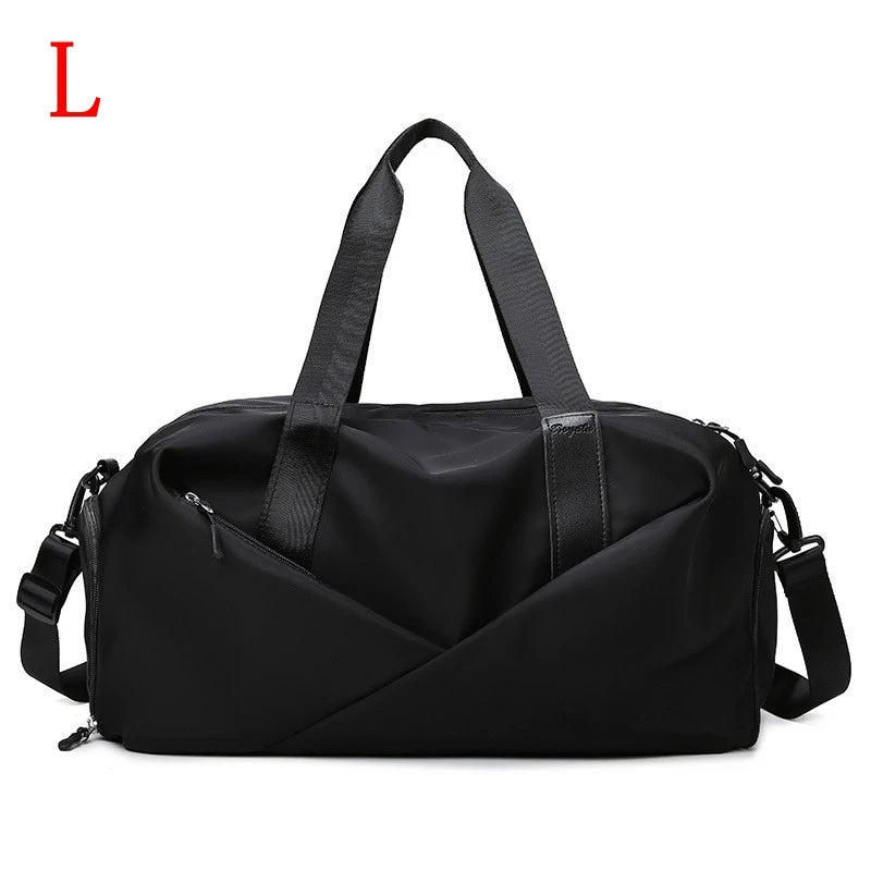 Women Gym Duffle Bag with Wet Pocket and Shoe Compartment