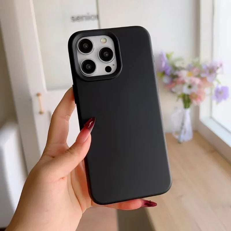 Silicone Shockproof Slim Soft iPhone Case