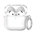AirPods 1/2/3/4/Pro/Pro 2 Cute Bow Glitter Case with Butterfly Charm Keychain Protective Cover