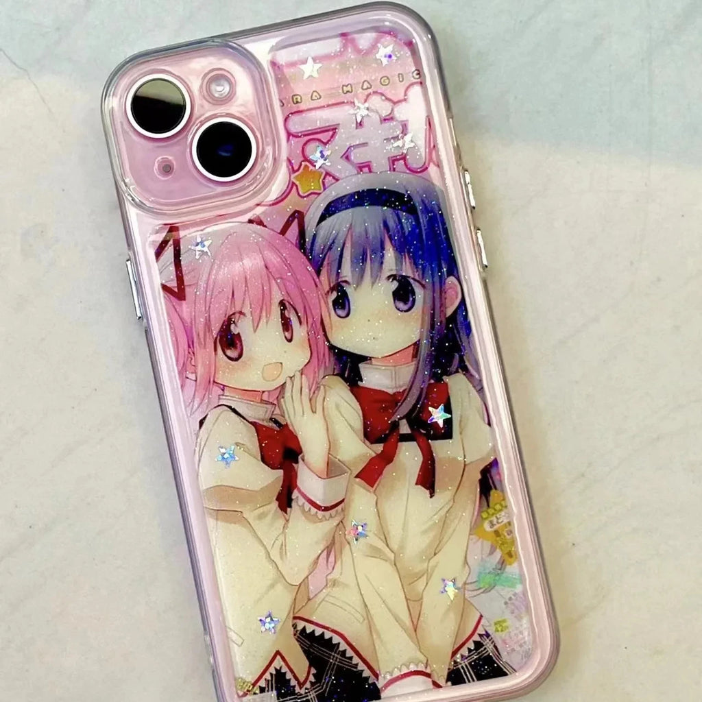 Japanese Minimalist Girls iPhone Case