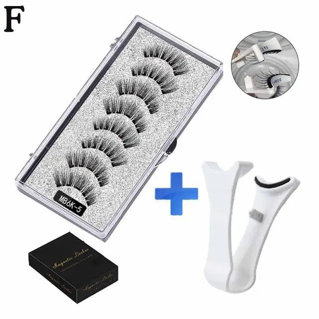 Magnetic Lashes – No Glue Easy Apply Eyelashes Kit