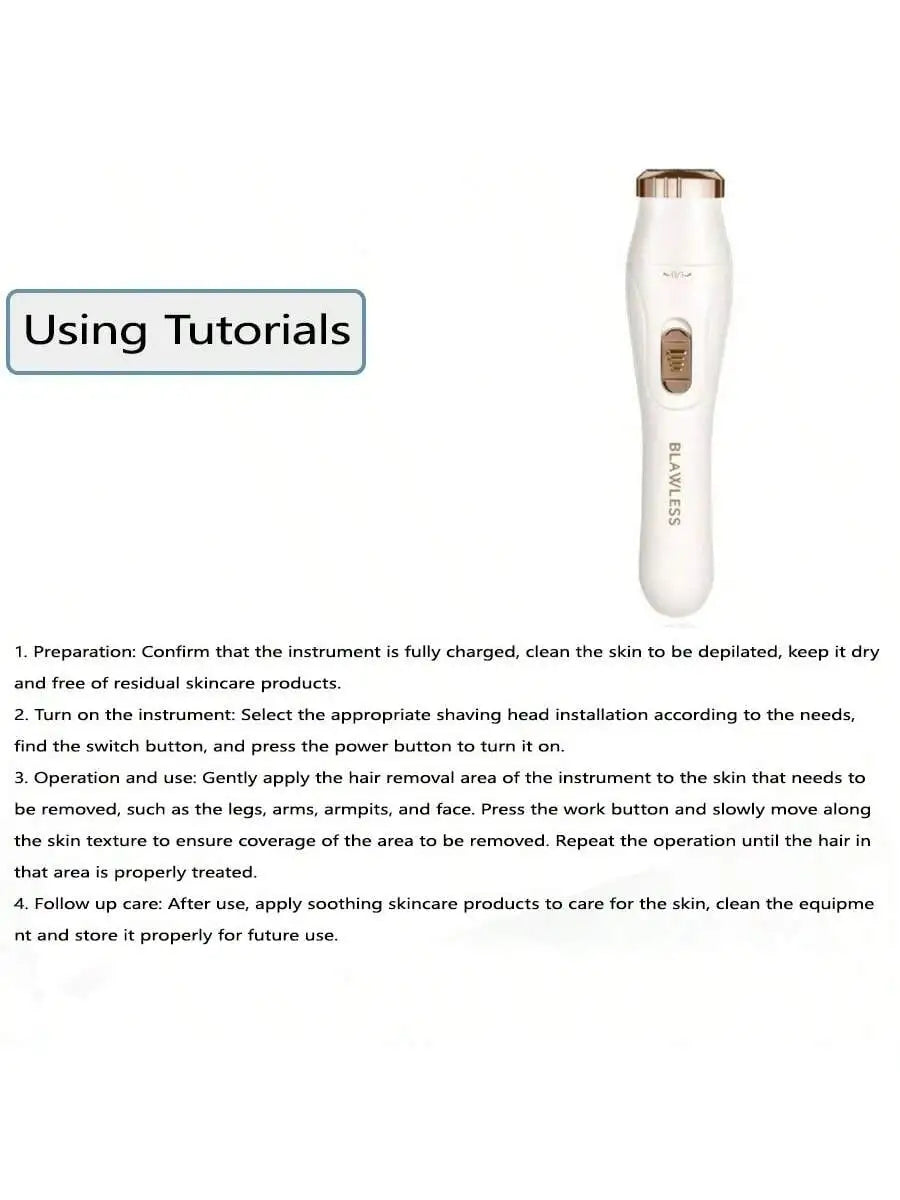 Women Lady Shaver Rechargeable Cordless Hair Remover Bikini Trimmer Electric Razor 2026