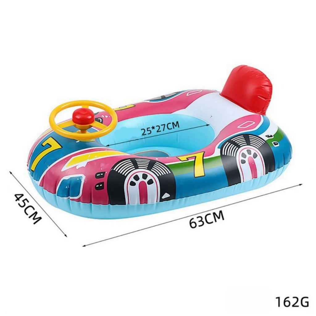 Baby Car Pool Float with Handles for Toddlers