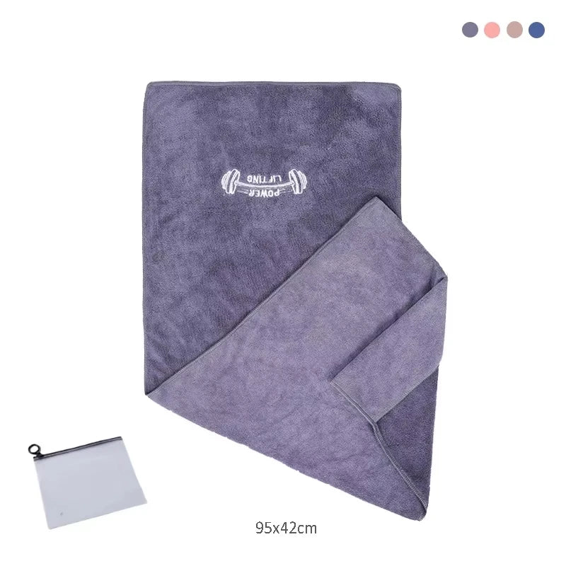 Fitness Quick Dry Microfiber Towel Anti Slip Gym Yoga Sports Sweat Towel
