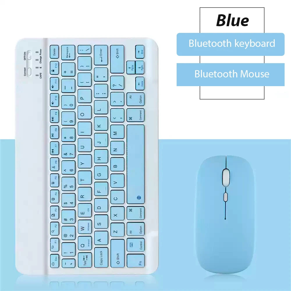 Bluetooth Wireless Keyboard & Mouse Set