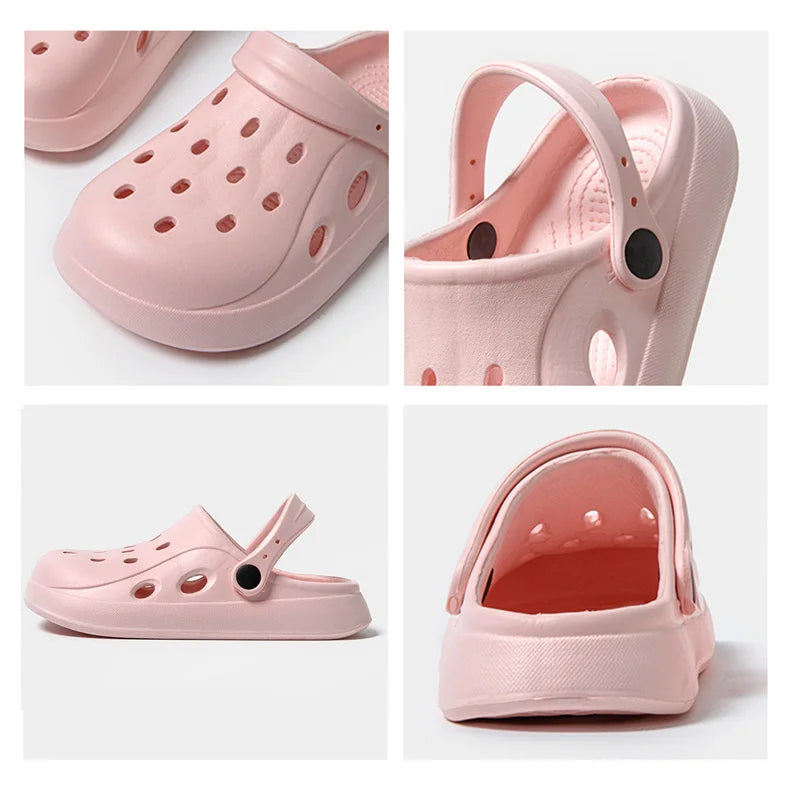 Women EVA Platform Clogs Thick Sole Garden Beach Slippers