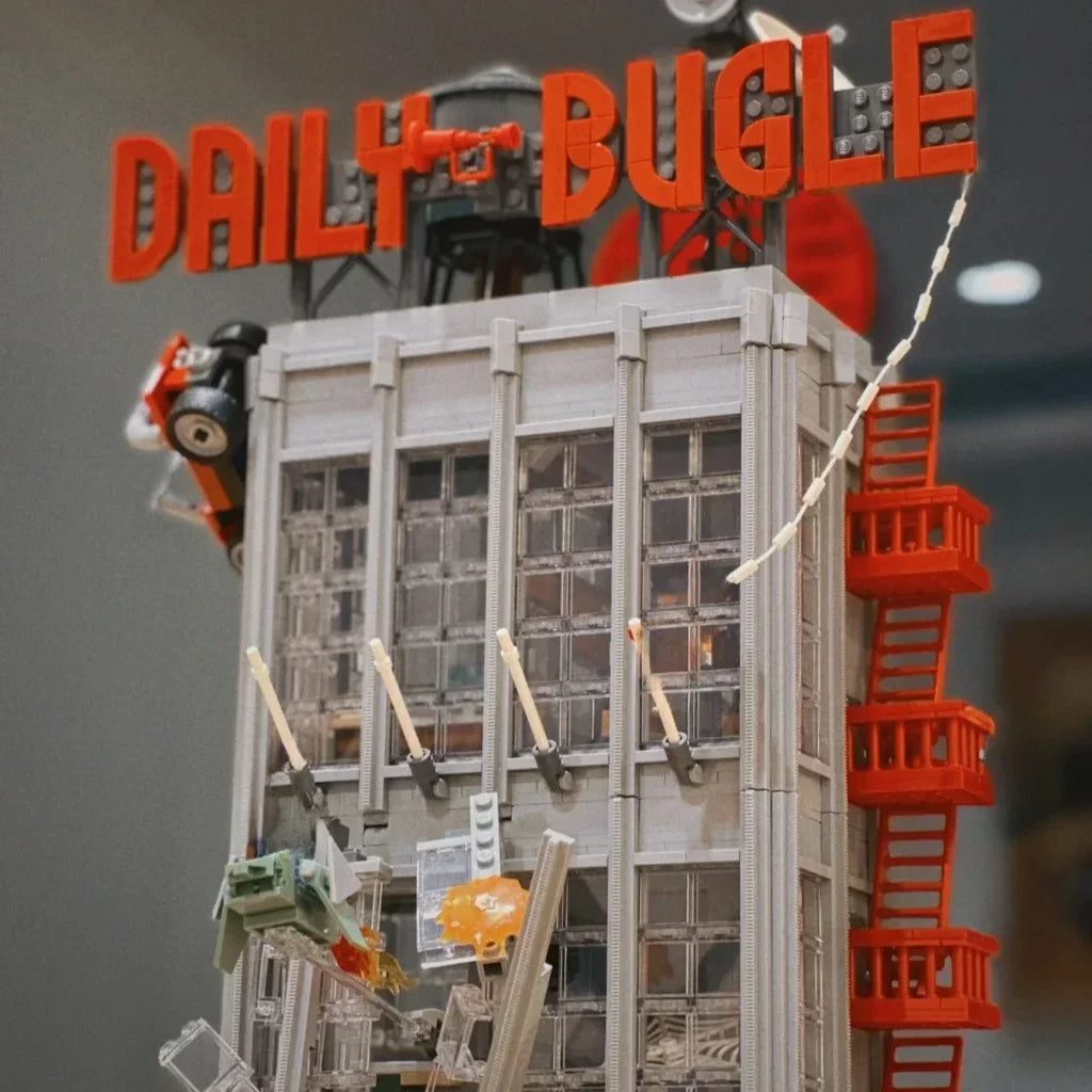 Daily Bugle Building Blocks Set – Compatible City Architecture Model Kit