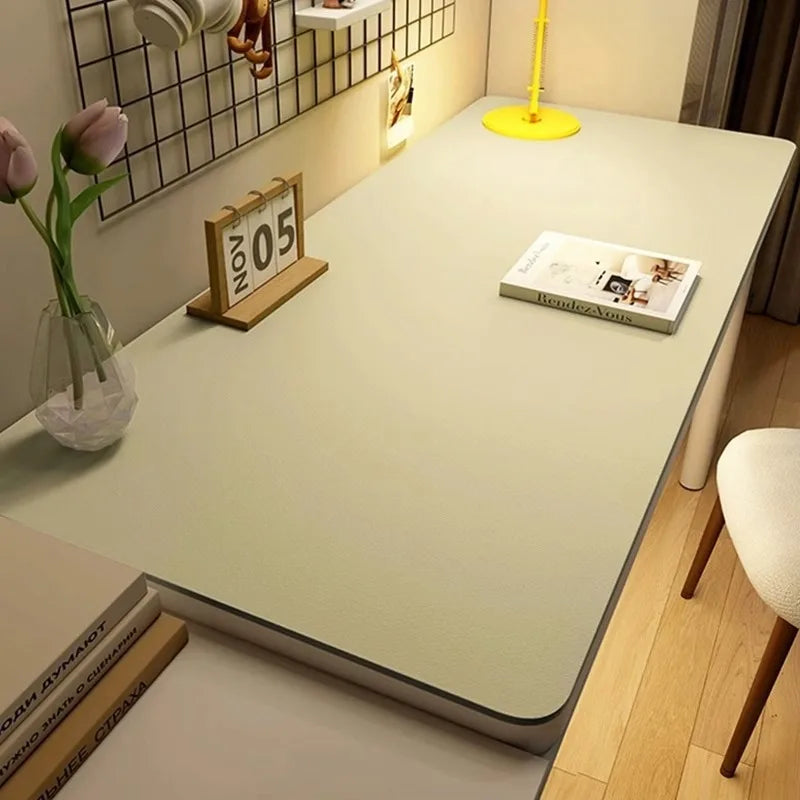 Leather Table Mat Waterproof Desk Protector Anti Slip Mouse Keyboard Pad Large