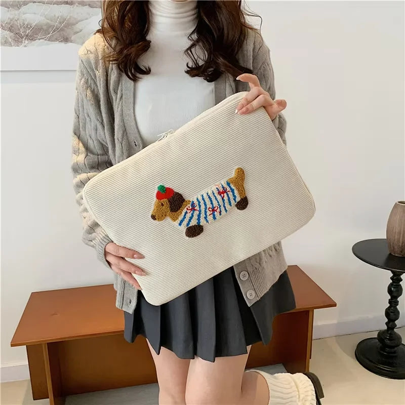 Dachshund Laptop Sleeve Cute Dog Protective Computer Case
