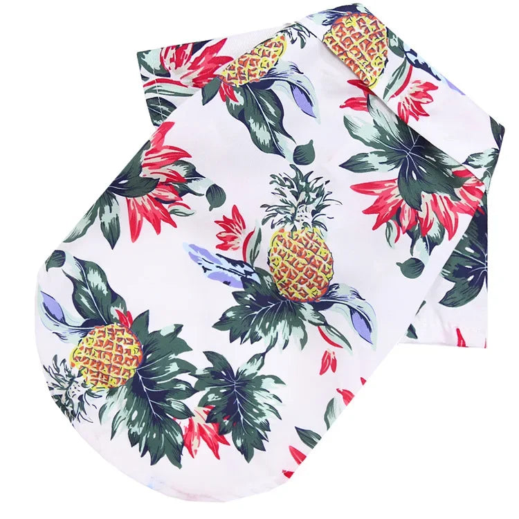 Dog Shirt Summer – Beach Clothes for Small & Medium Dogs, Puppy, French Bulldog & Pug
