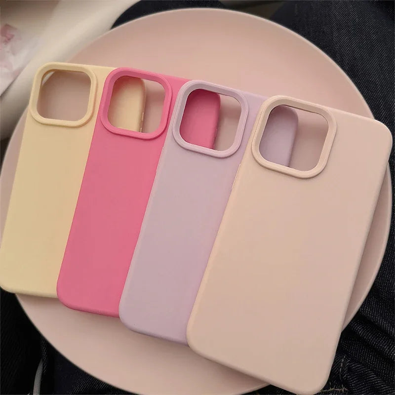 Silicone Shockproof Slim Soft iPhone Case
