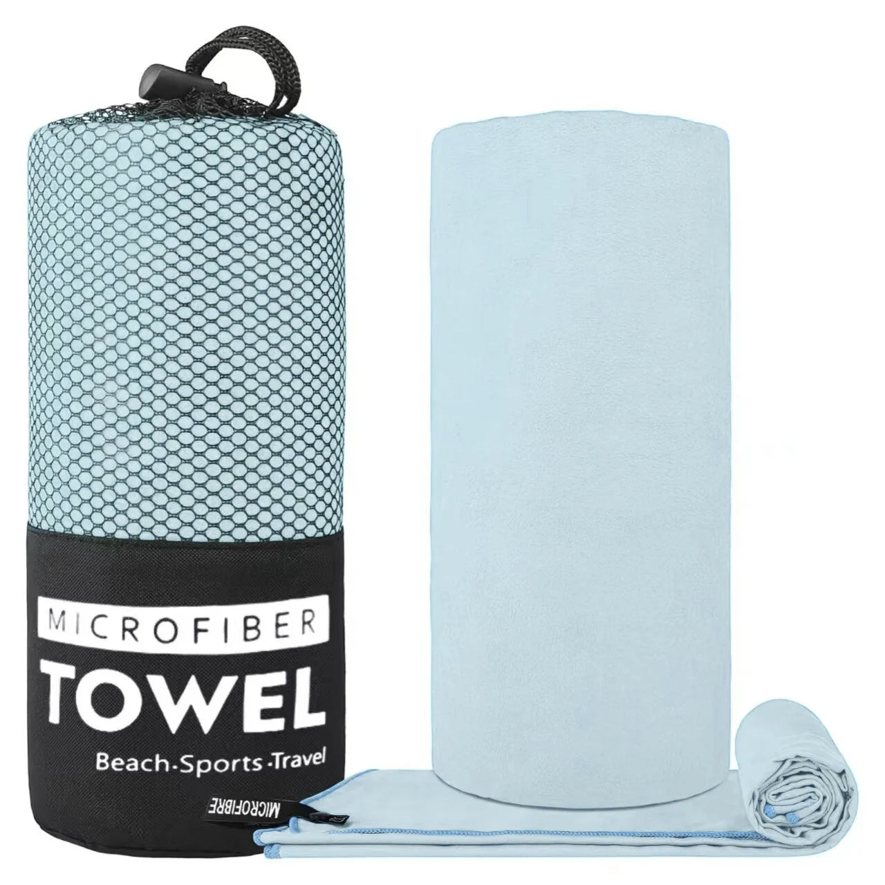 Microfiber Sports Towel Quick Dry Super Absorbent Lightweight Gym Beach Towel