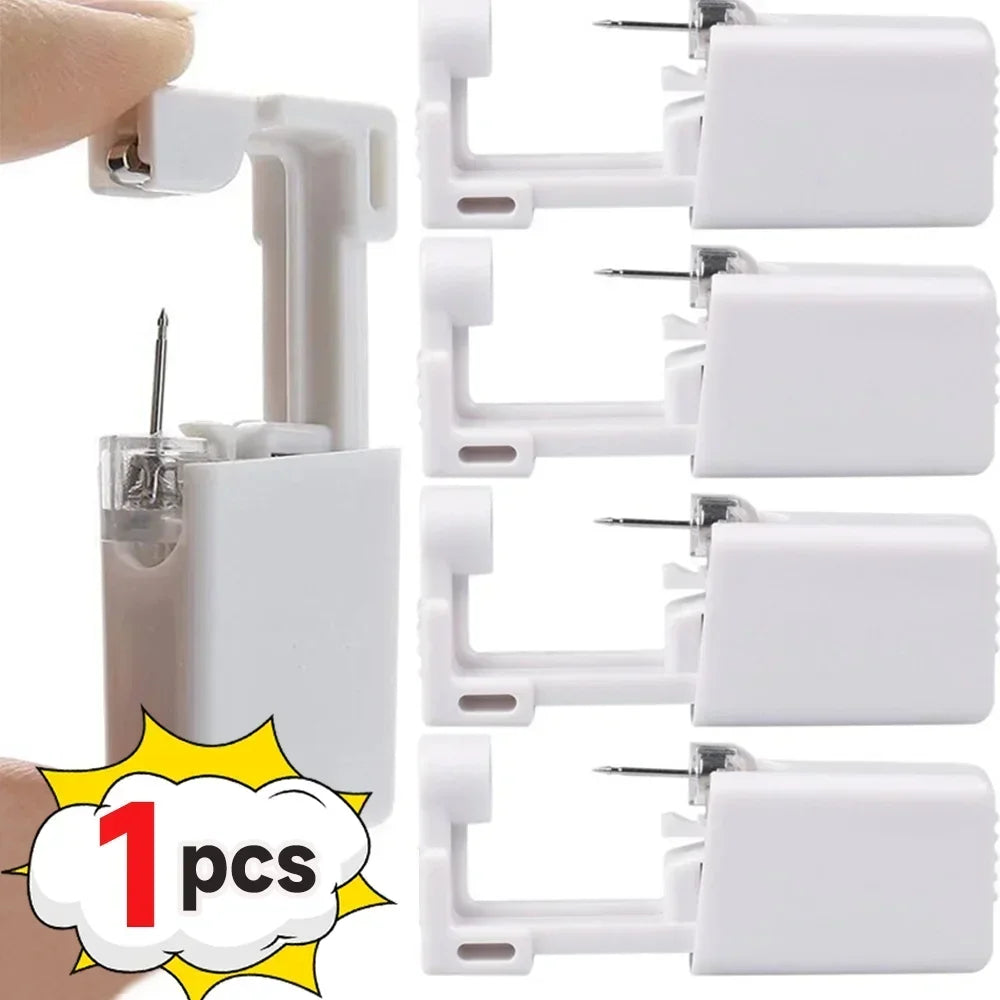 Disposable Ear Piercing Kit – Safe & Easy Ear Piercing Gun Set (5pcs)
