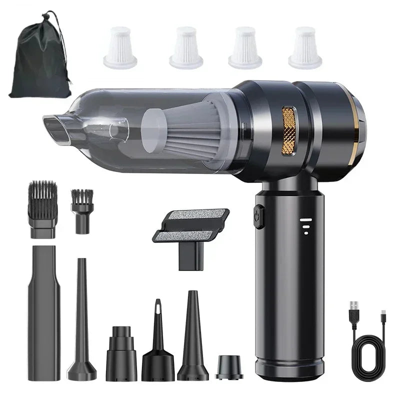 High Power 2-in-1 Car Vacuum Cleaner & Air Blower