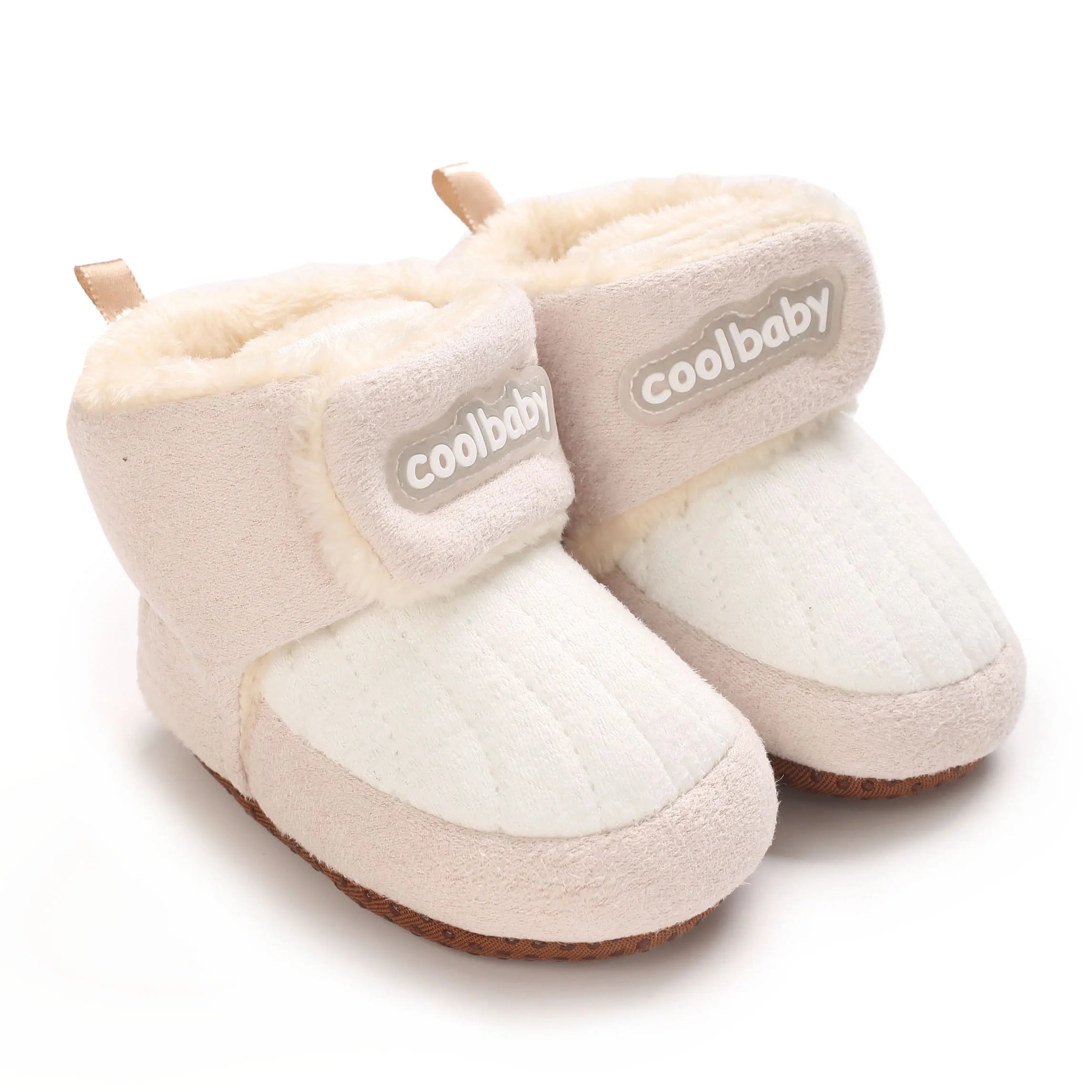 Newborn Cartoon Winter Boots Soft Sole Warm Baby Walking Shoes