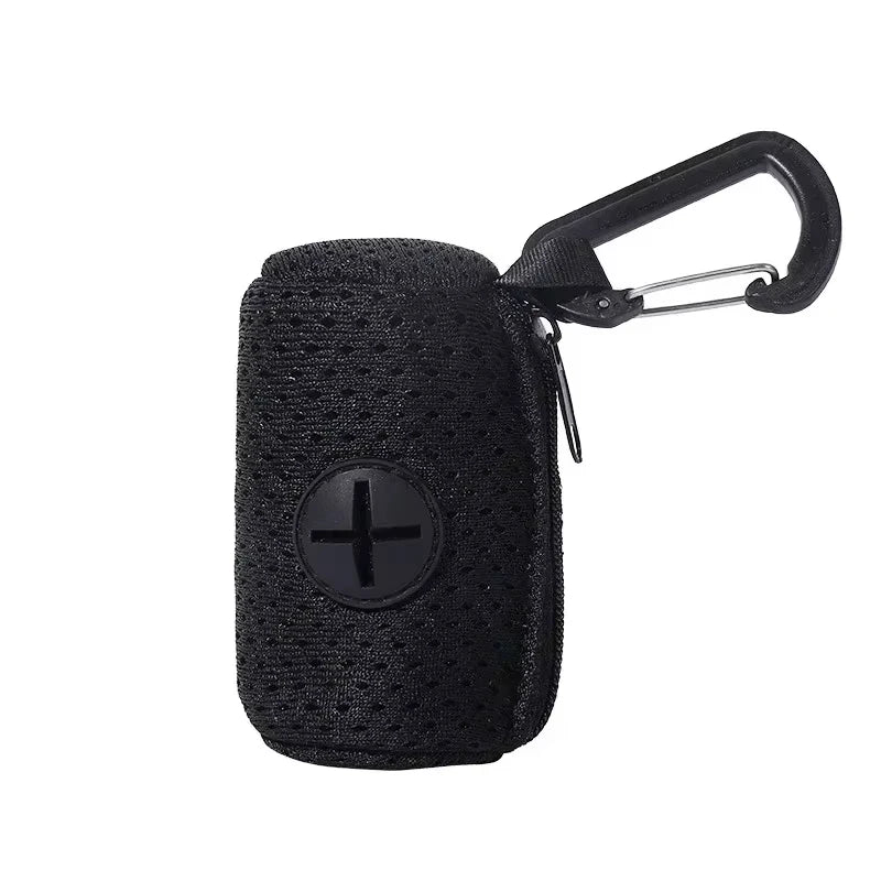 Portable Dog Waste Bag Dispenser – Clip-On Holder for Walking and Outdoor Use