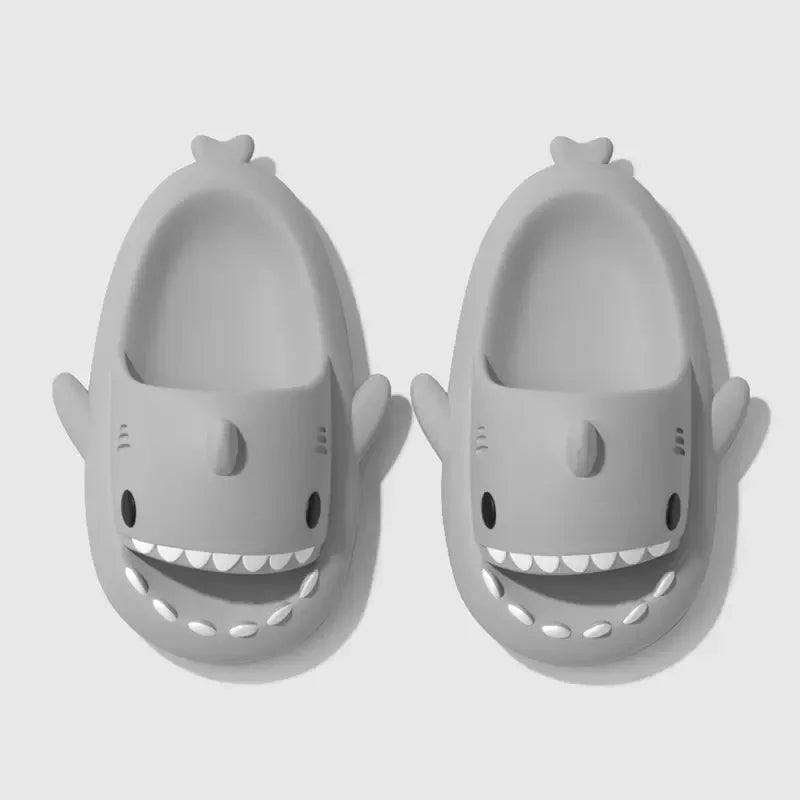 Shark Slippers Cartoon EVA Anti Slip Cute Bathroom Slides for Men Women Kids
