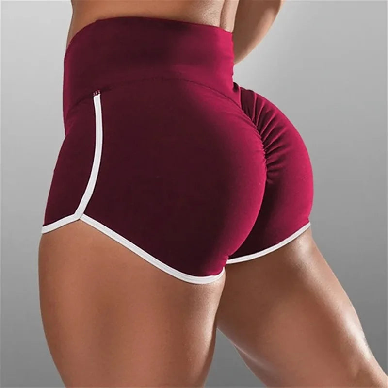 Scrunch Butt Gym Shorts Women High Waist Booty Lifting Workout Shorts