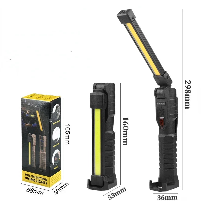 Folding LED Work Light Rechargeable