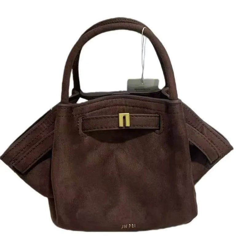 Dumpling Shoulder Bag Large Capacity Women Tote Handbag Minimalist Style