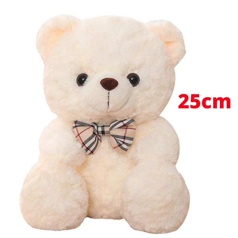 Teddy Bear Plush Pillow 25cm 35cm Soft Stuffed Animal Gift