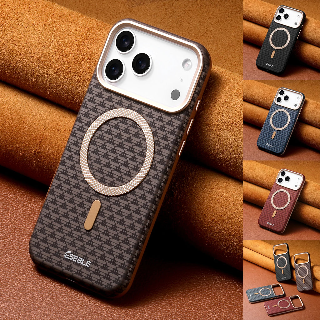 Leather Magnetic iPhone Case
