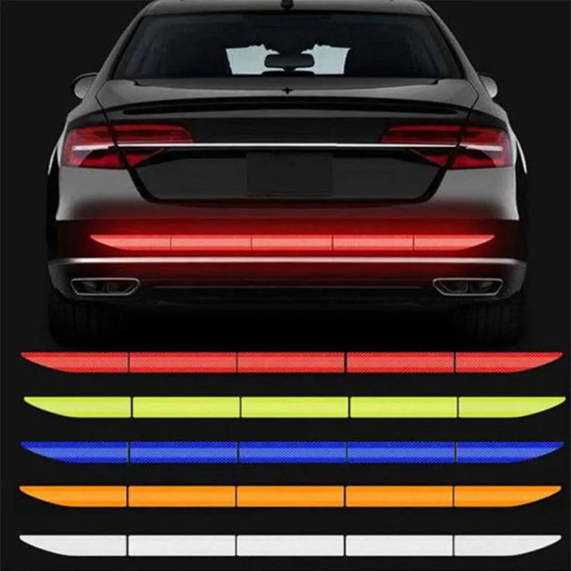 Reflective Car Sticker Strips – Anti-Collision Safety Tape for Car Bumper & Door Protection