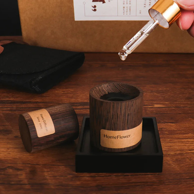 Black Walnut Essential Oil Diffuser Indoor Aroma Fresh Air Sleep Relax Home Fragrance