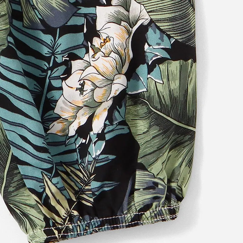 Women Loose Harem Pants Elastic Waist Sweatpants Casual Summer Beach Pants