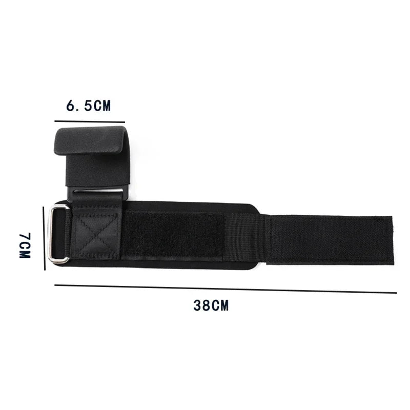 Weight Lifting Hook Grips Wrist Wrap Gym Pull Up Support Straps Powerlifting Gloves