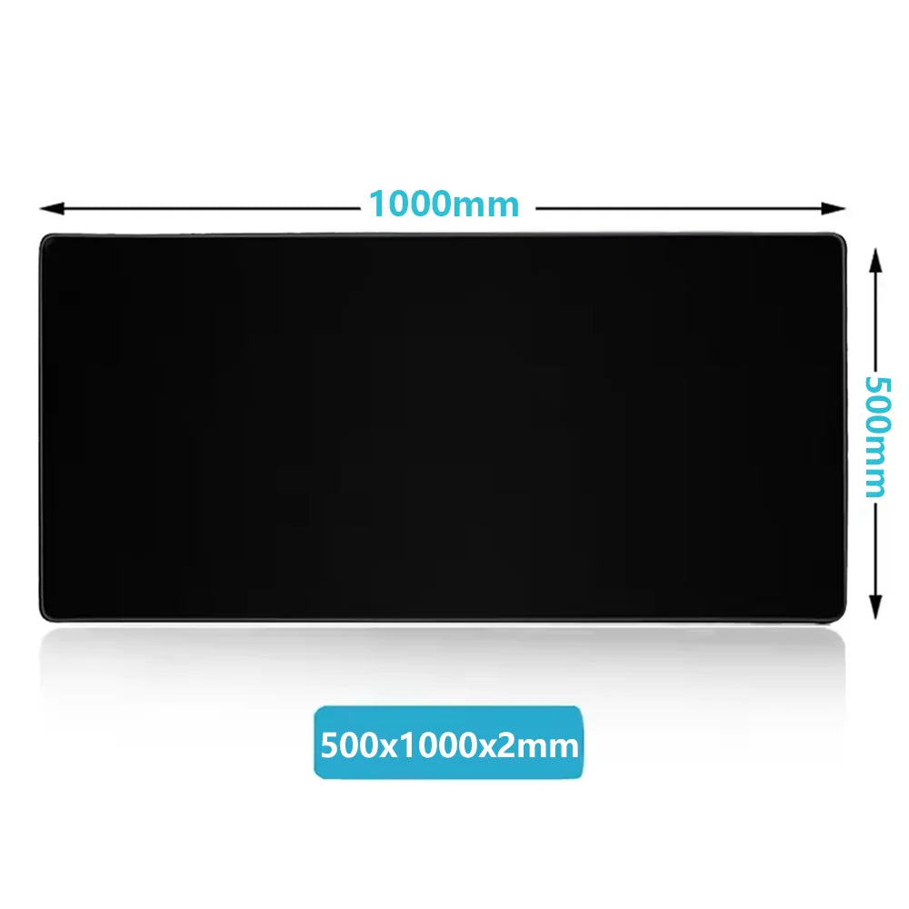 Large Gaming Mousepad Anti Slip Rubber Desk Mat Stitched Edge for PC Gaming