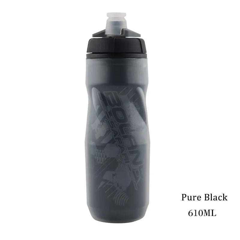600ml Cycling Water Bottle – Squeeze Sports Bike Bottle Leakproof Outdoor Running & Gym Drink Bottle