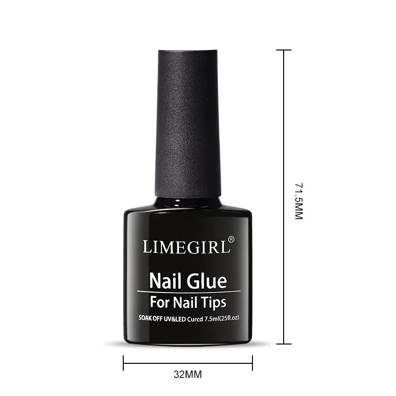 Nail Glue Gel – Strong Hold UV Gel Adhesive for Nail Tips & Press-On Nails