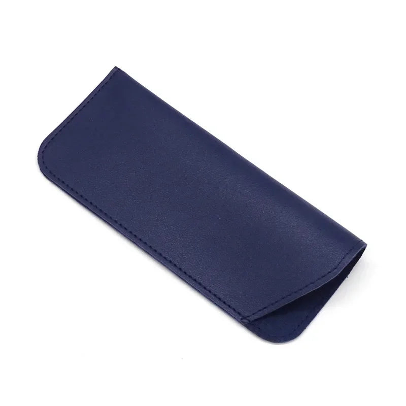 Leather Glasses Pouch Protective Eyewear Case