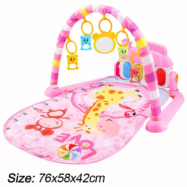 Baby Music Play Gym Piano Activity Mat for Newborns 0 to 36 Months