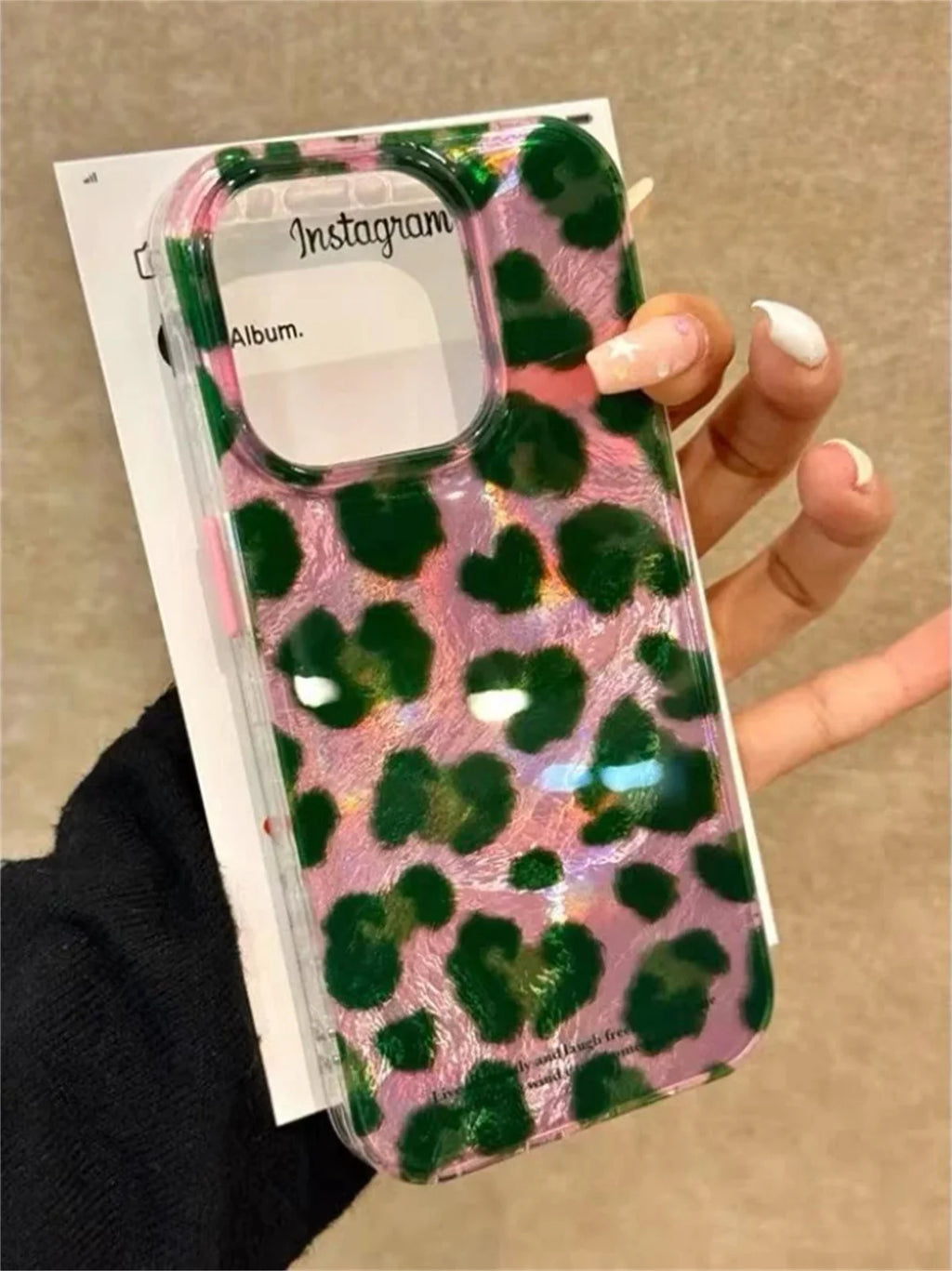 Cute Leopard Print iPhone Case