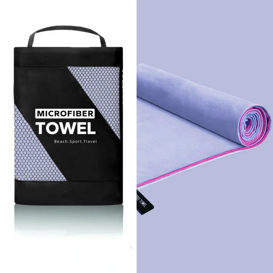 Oversized Microfiber Beach Towel Quick Dry Sand Free Soft Absorbent Towel