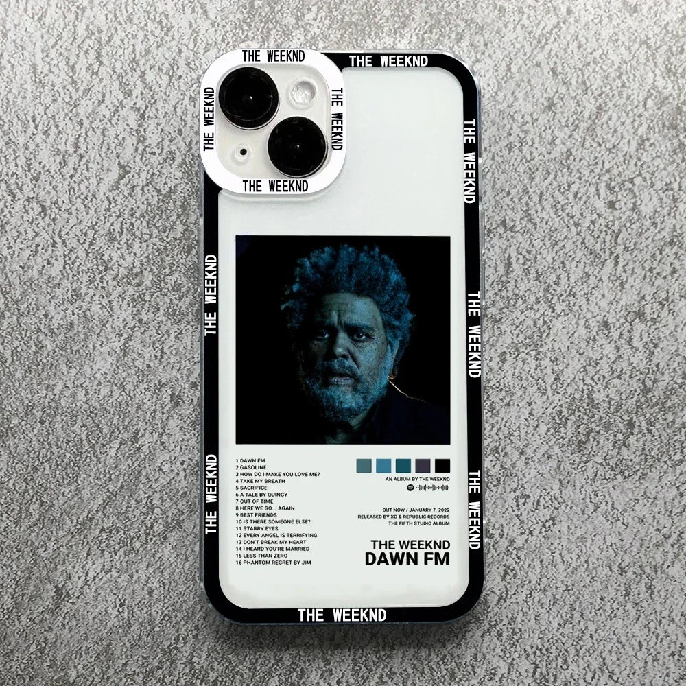 The Weeknd Minimalist Poster Shockproof iPhone Case