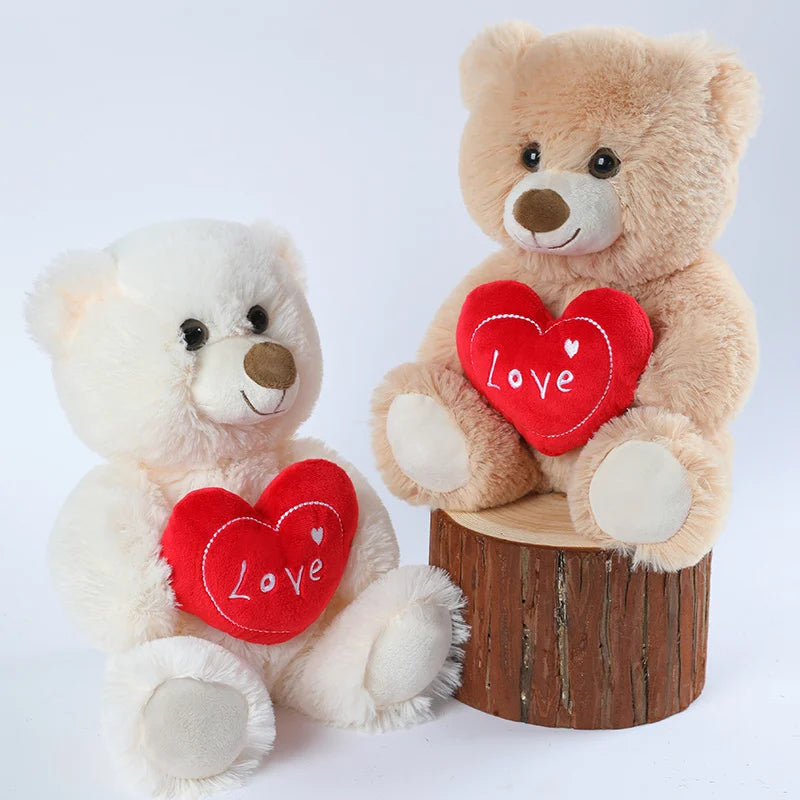 Colorful Bow Tie Teddy Bear Plush Pillow for Kids