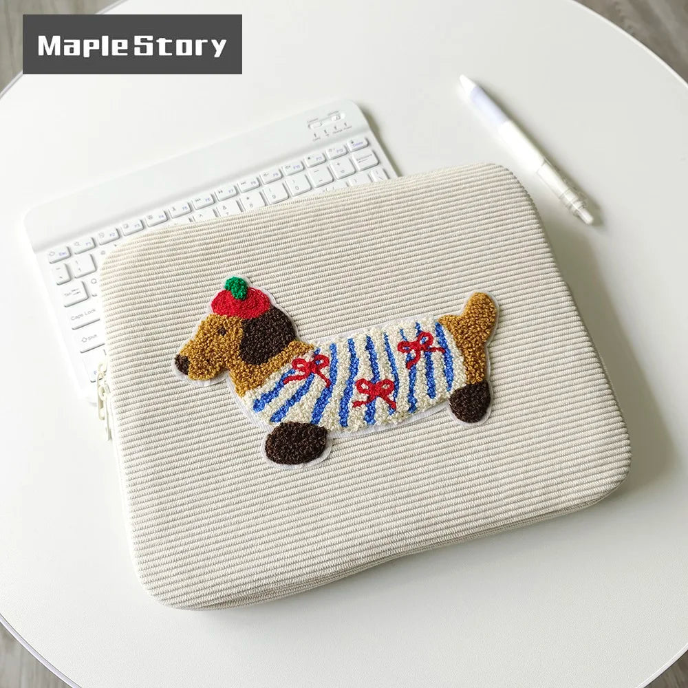 Dachshund Laptop Sleeve Cute Dog Protective Computer Case