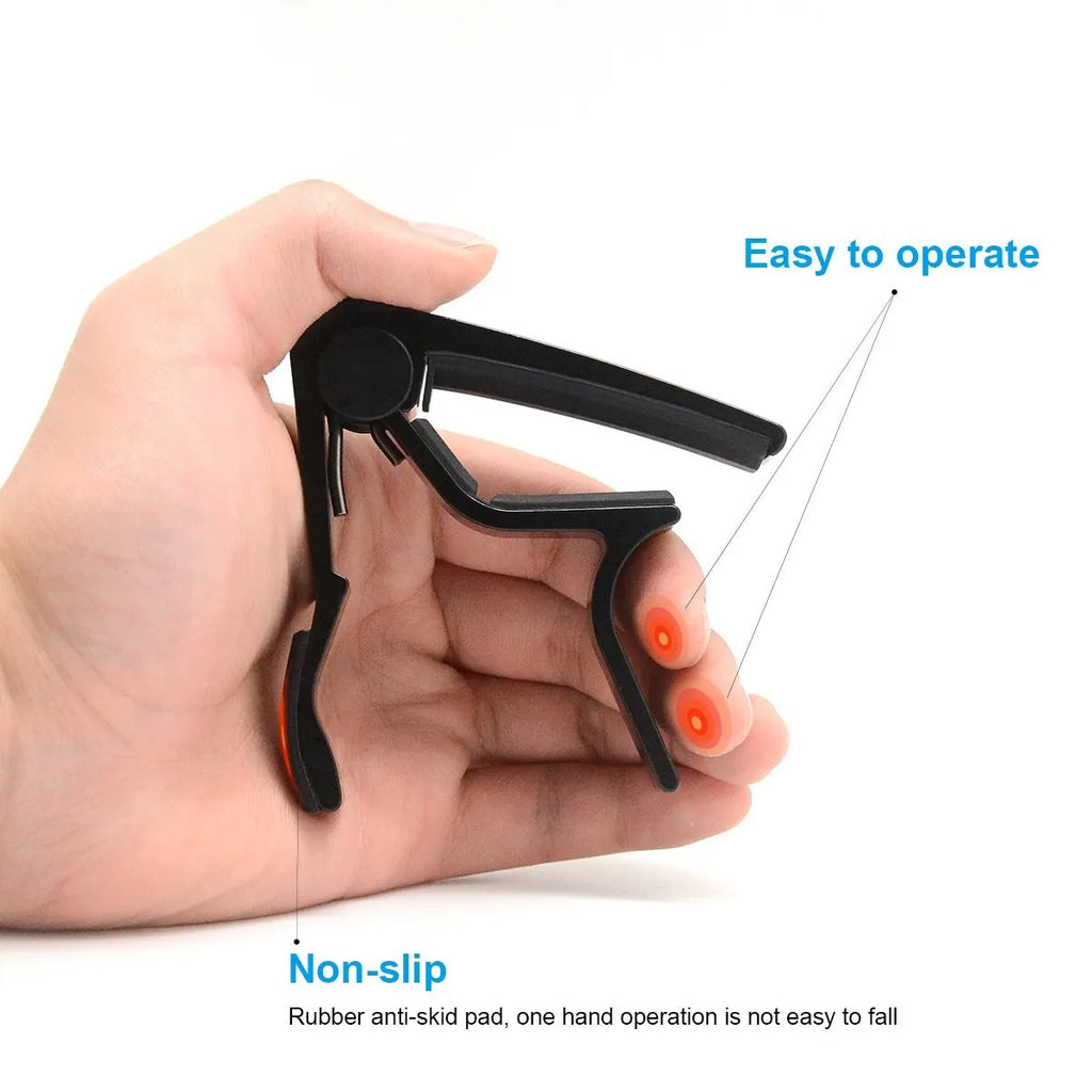 Guitar Capo – Quick Change Clamp for Acoustic & Electric Guitar