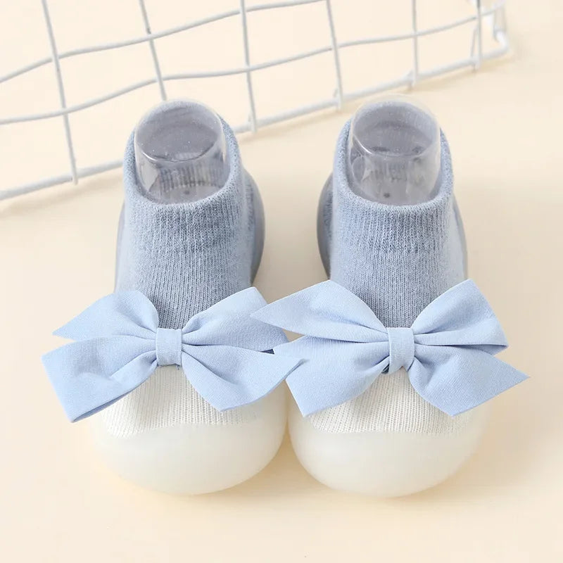 Baby Cartoon Sock Shoes Soft Rubber Sole First Walker Sneakers