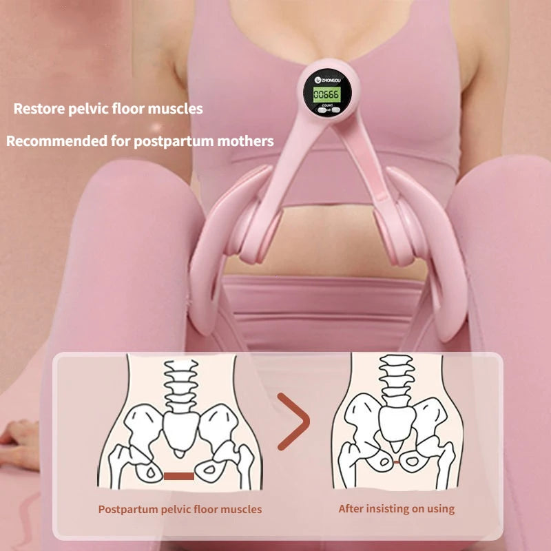 Pelvic Floor Muscle Trainer Thigh Exerciser for Leg Butt Workout