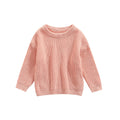 Baby Knit Sweater Long Sleeve Cotton Pullover for Newborns 0–9 Months