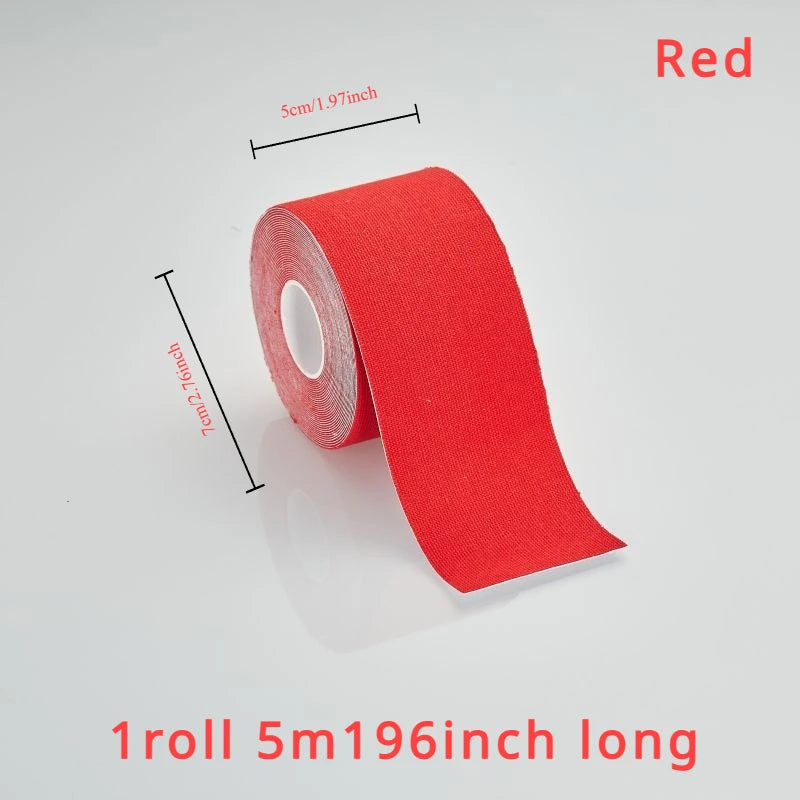 Elastic Kinesiology Tape Sports Bandage Muscle Support Knee Pain Relief Breathable Gym Tape